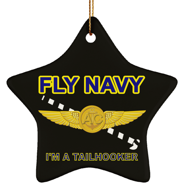 Fly Navy Tailhooker 2 Ornament - Star