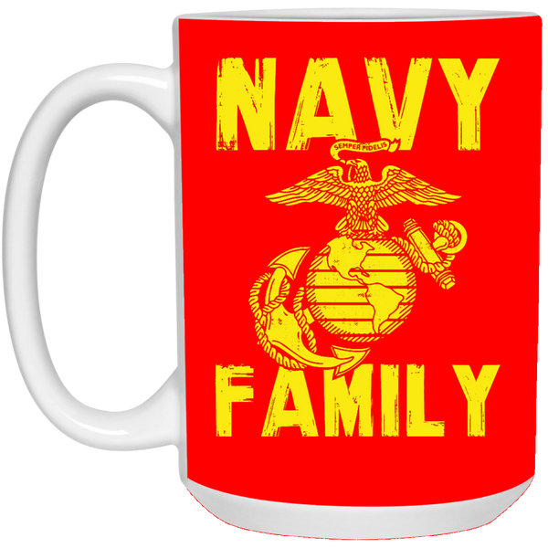 Navy Family Semper Fi 1 Mug - 15oz