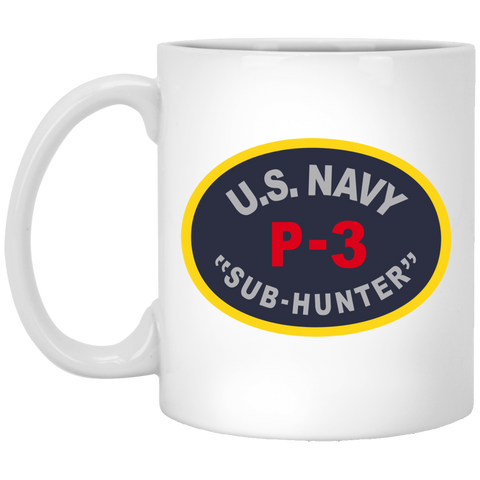 P-3 Sub Hunter Mug - 11oz