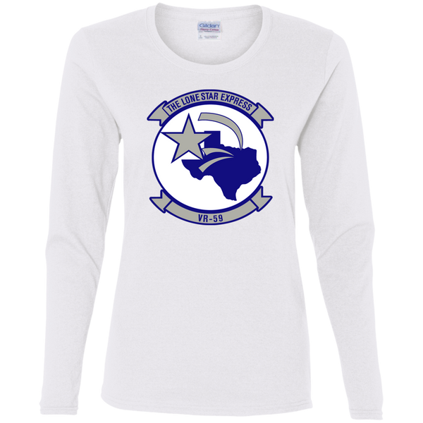 VR 59 1 Ladies' Cotton LS T-Shirt