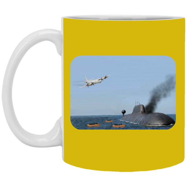 Abandon Ship White Mug - 11oz