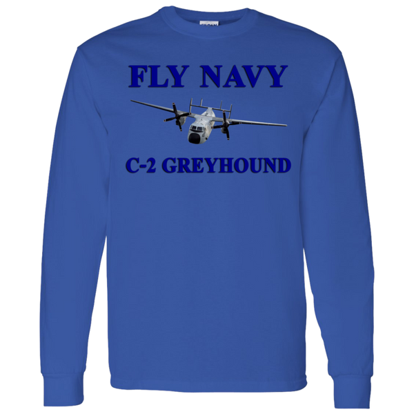 Fly Navy C-2 1 LS Ultra Cotton T-Shirt