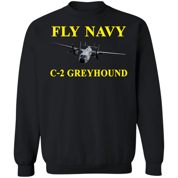 Fly Navy C-2 3 Crewneck Pullover Sweatshirt