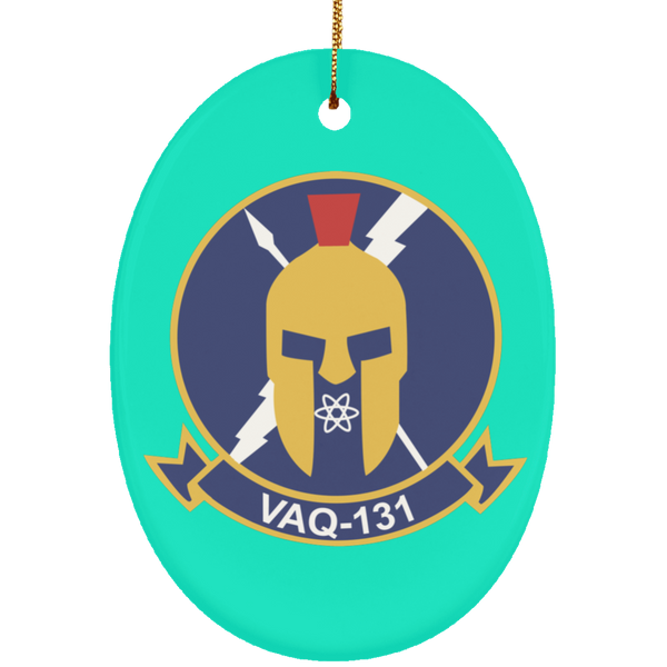 VAQ 131 3 Ornament - Oval