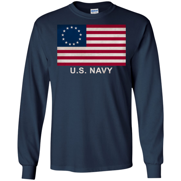 Betsy Ross USN 2 LS Cotton Ultra T-Shirt