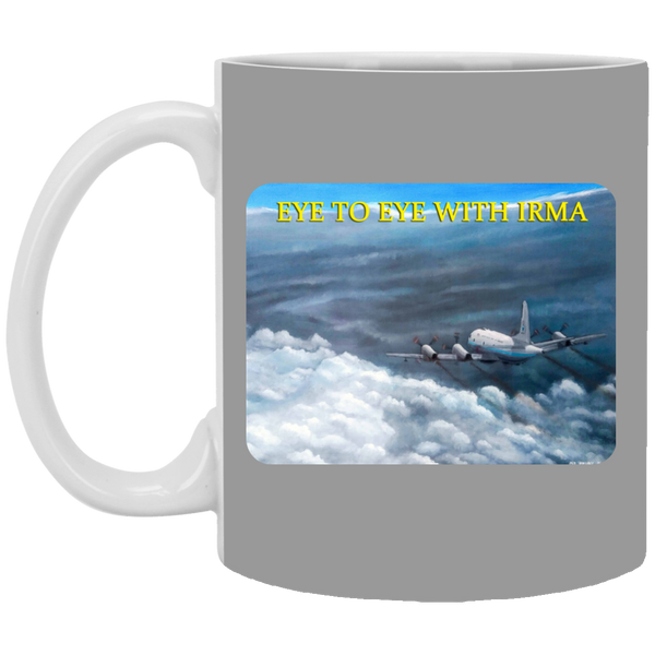 Eye To Eye With Irma White Mug - 11oz