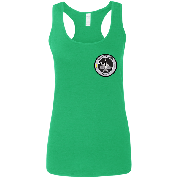 VAQ 137 5c Ladies' Softstyle Racerback Tank