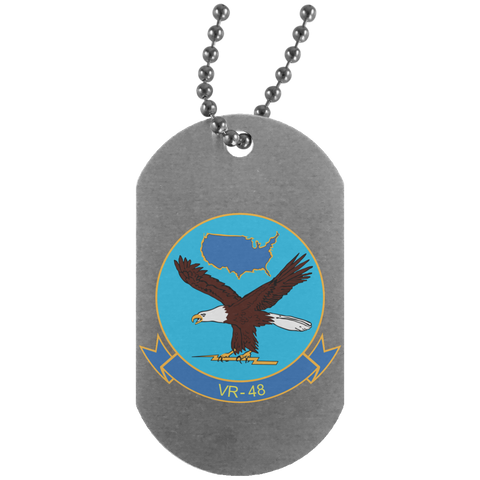 VR 48 2 Silver Dog Tag