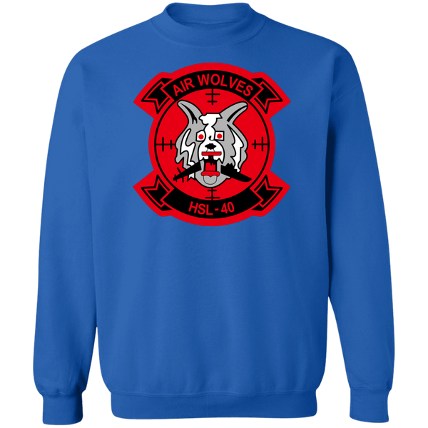 HSL 40 1 Crewneck Pullover Sweatshirt