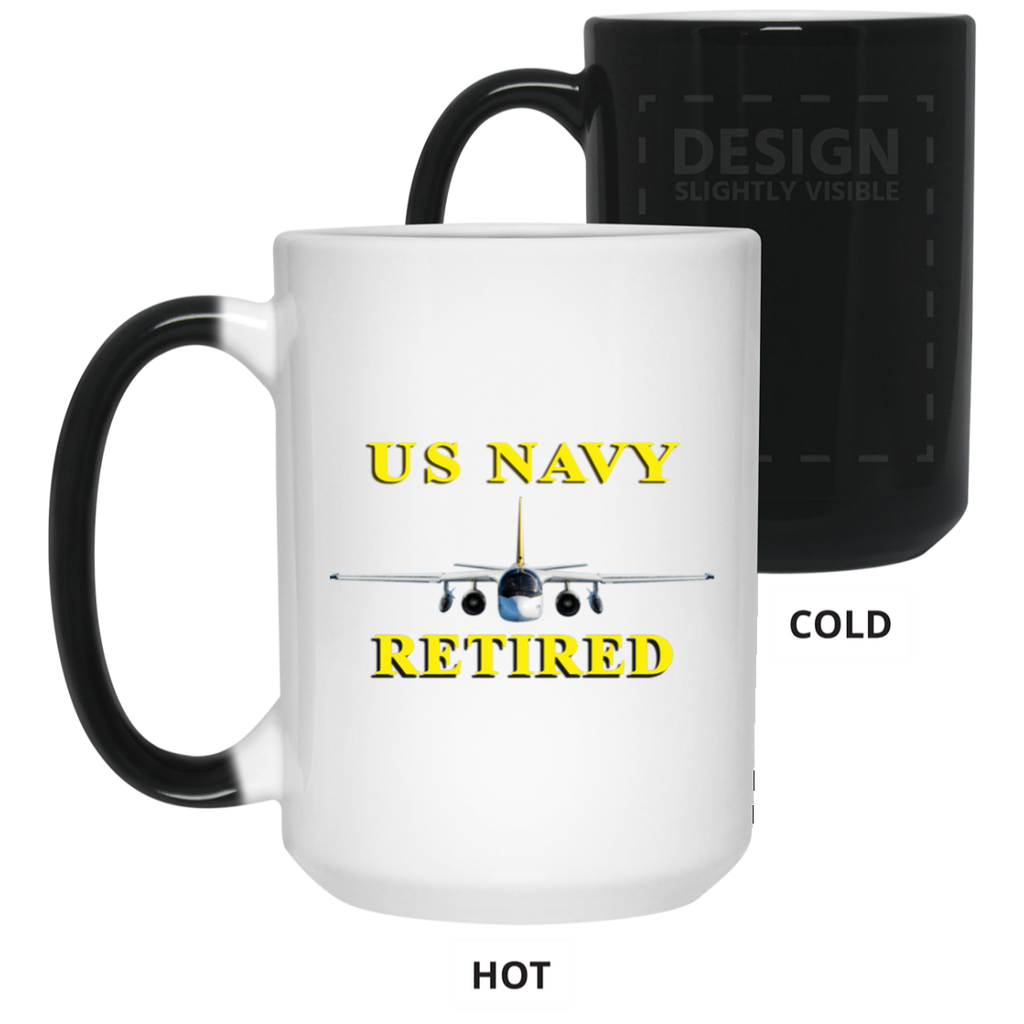 Navy Retired 2 Color Changing Mug - 15oz