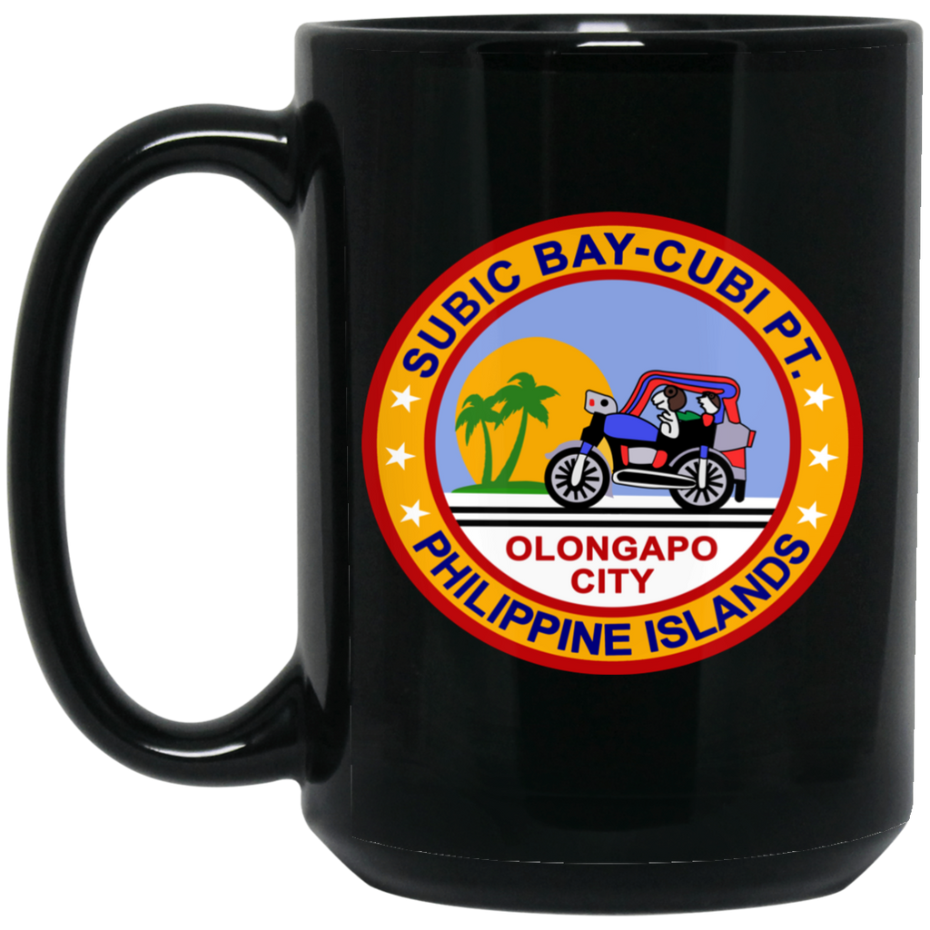 Subic Cubi Pt 03 Black Mug - 15oz