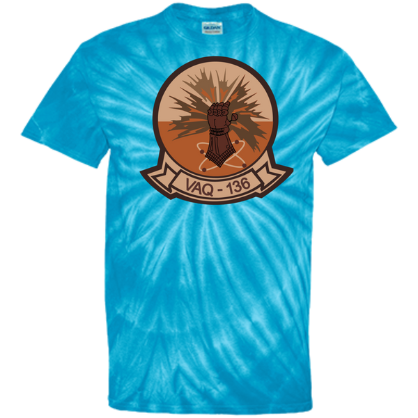 VAQ 136 2 Customized 100% Cotton Tie Dye T-Shirt