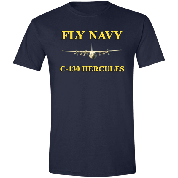 Fly Navy C-130 3 Softstyle T-Shirt