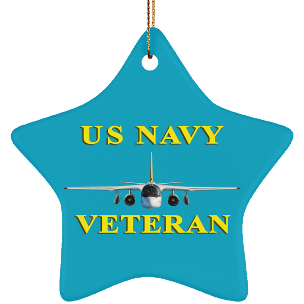 Navy Vet 3 Ornament - Star