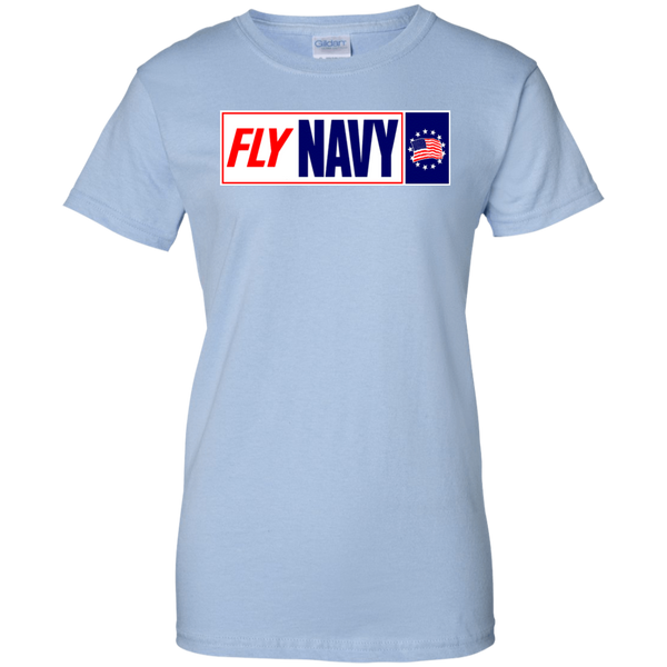 Fly Navy 1 Ladies' Cotton T-Shirt