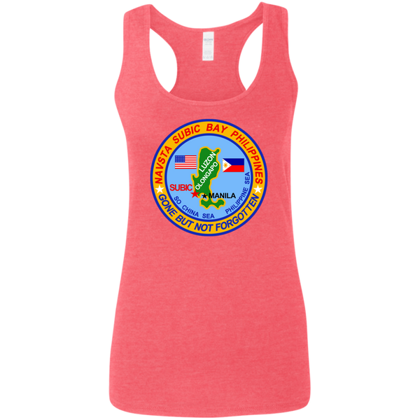 Subic Cubi Pt 10 Ladies' Softstyle Racerback Tank