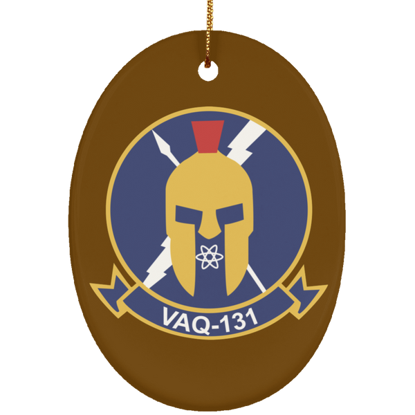 VAQ 131 3 Ornament - Oval