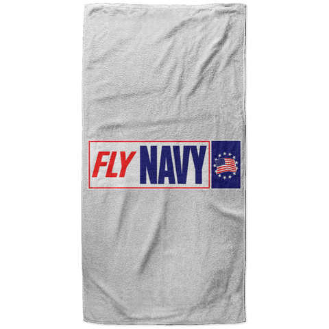 Fly Navy 1 Beach Towel - 37x74