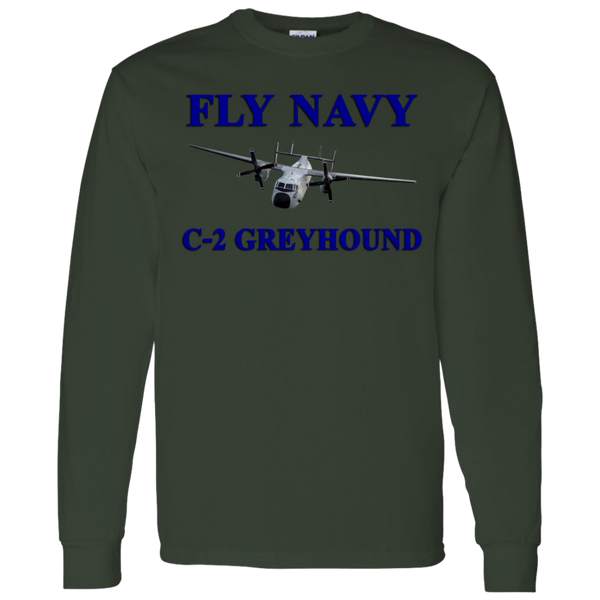 Fly Navy C-2 1 LS Ultra Cotton T-Shirt