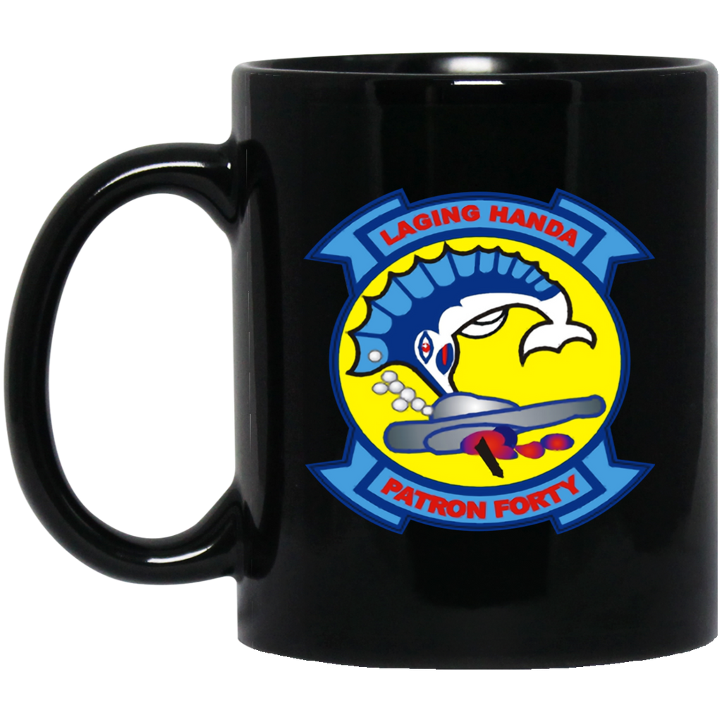 VP 40 1 Black Mug - 11oz