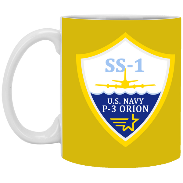 P-3 Orion 3 SS-1 White Mug - 11oz