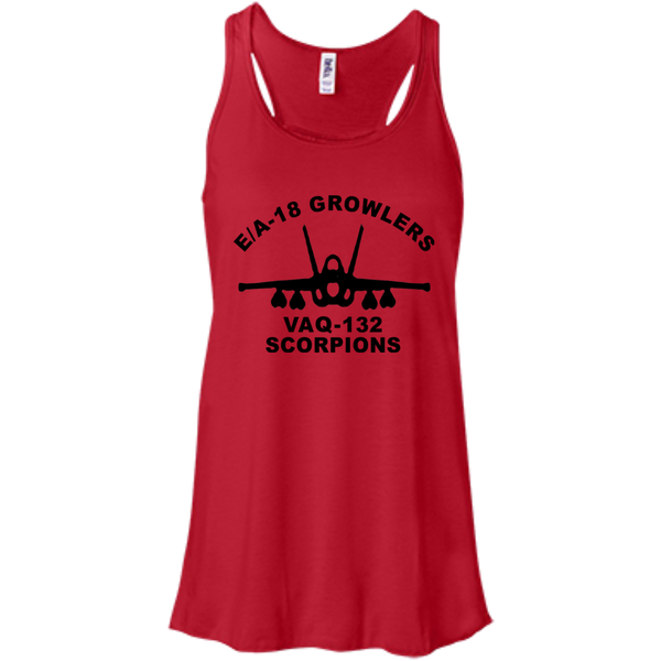 VAQ 132 2 Flowy Racerback Tank