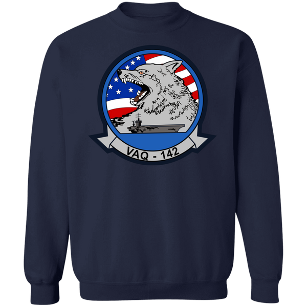 VAQ 142 3 Crewneck Pullover Sweatshirt