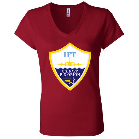 P-3 Orion 3 IFT Ladies Jersey V-Neck T-Shirt