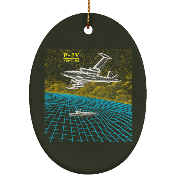 P-2V 1 Ornament - Oval