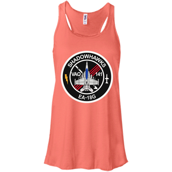 VAQ 141 6 Flowy Racerback Tank