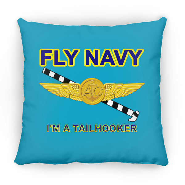 Fly Navy Tailhooker 2 Pillow - Square - 14x14