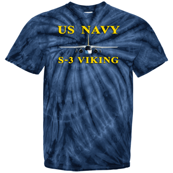 US Navy S-3 3 Cotton Tie Dye T-Shirt