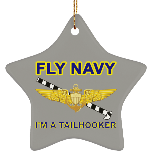 Fly Navy Tailhooker Ornament - Star