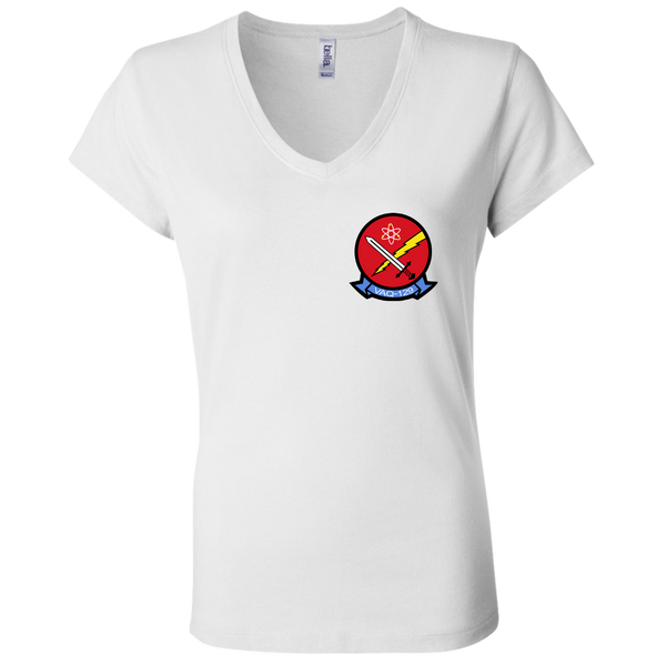 VAQ 129 1a Ladies Jersey V-Neck T-Shirt