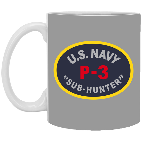 P-3 Sub Hunter Mug - 11oz