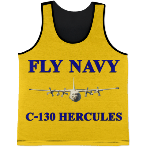Fly Navy C-130 1 Tank Top - All Over Print