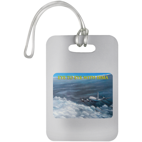 Eye To Eye With Irma Luggage Bag Tag