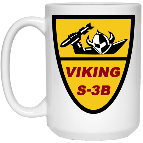 S-3 Viking 1 White Mug - 15oz