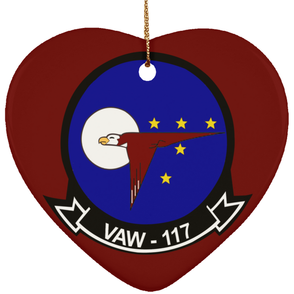 VAW 117 2 Ornament - Heart