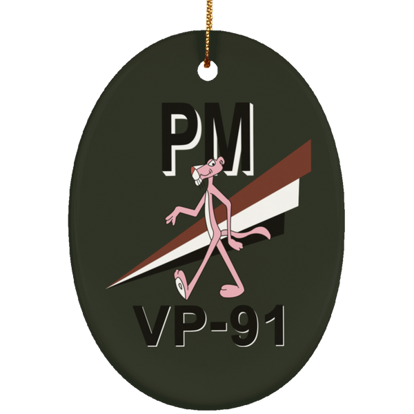 VP 91 3 Ornament Ceramic - Oval