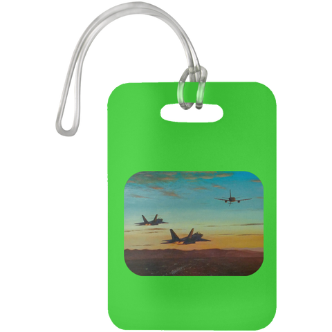 Time To Refuel 2 Luggage Bag Tag