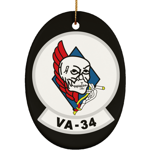 VA 34 1 Ornament - Oval