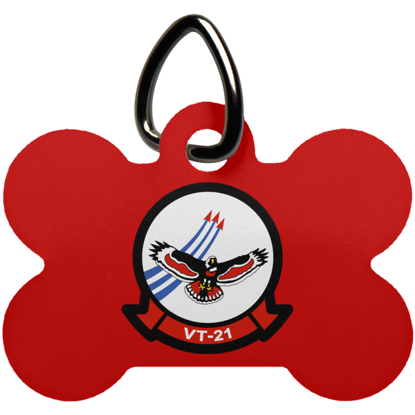 VT 21 5 Pet Tag - Dog Bone