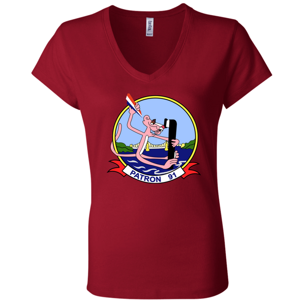 VP 91 2c Ladies' Jersey V-Neck T-Shirt