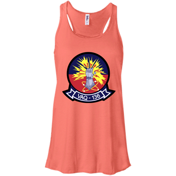 VAQ 136 4 Flowy Racerback Tank