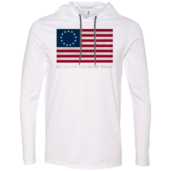 Betsy Ross Vets 2 LS T-Shirt Hoodie