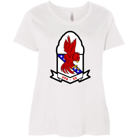 VFA 22 1 Ladies' Curvy T-Shirt
