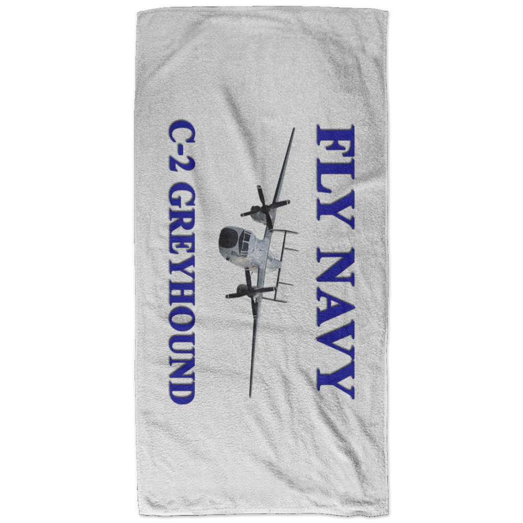 Fly Navy C-2 1 Bath Towel - 32x64