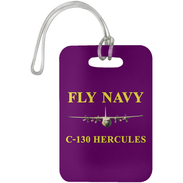 Fly Navy C-130 3 Luggage Bag Tag