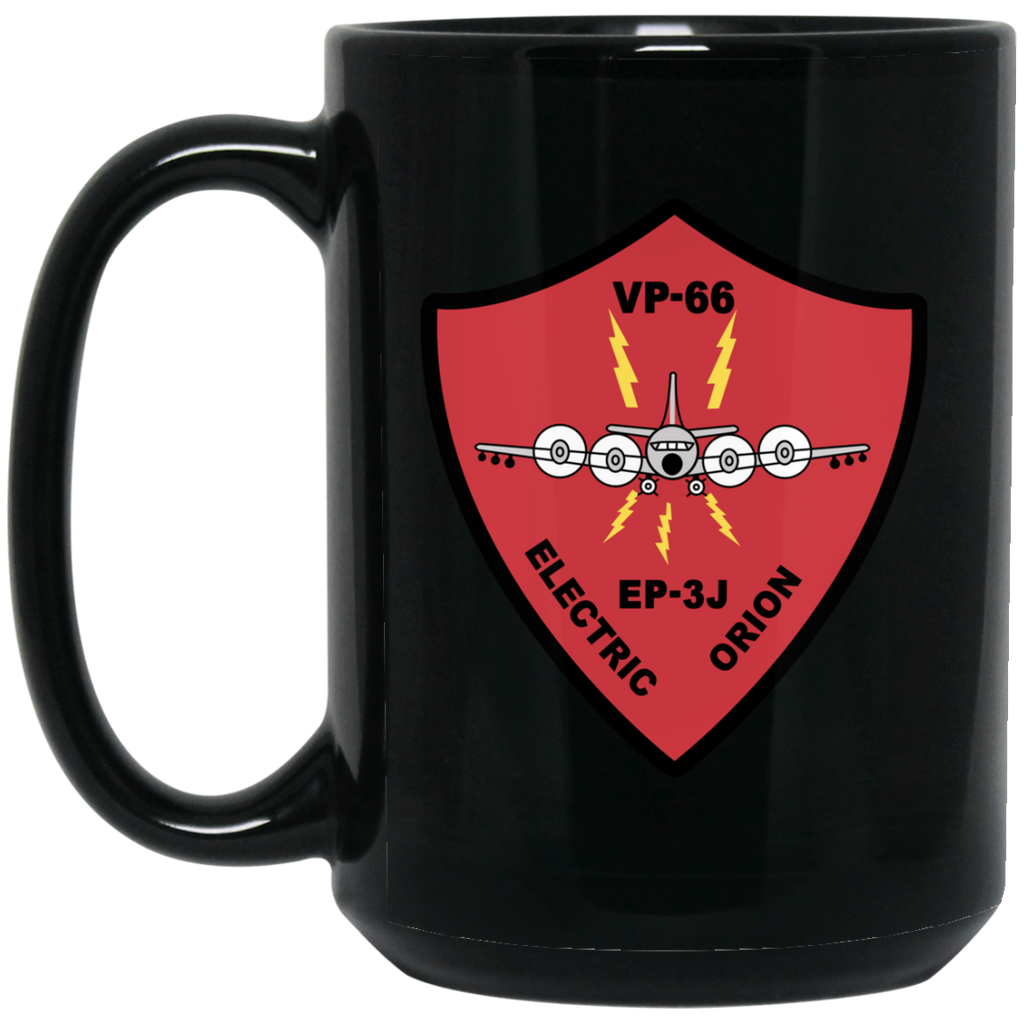 VP 66 6 Black Mug - 15oz